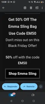 EM50 coupon verification screenshot
