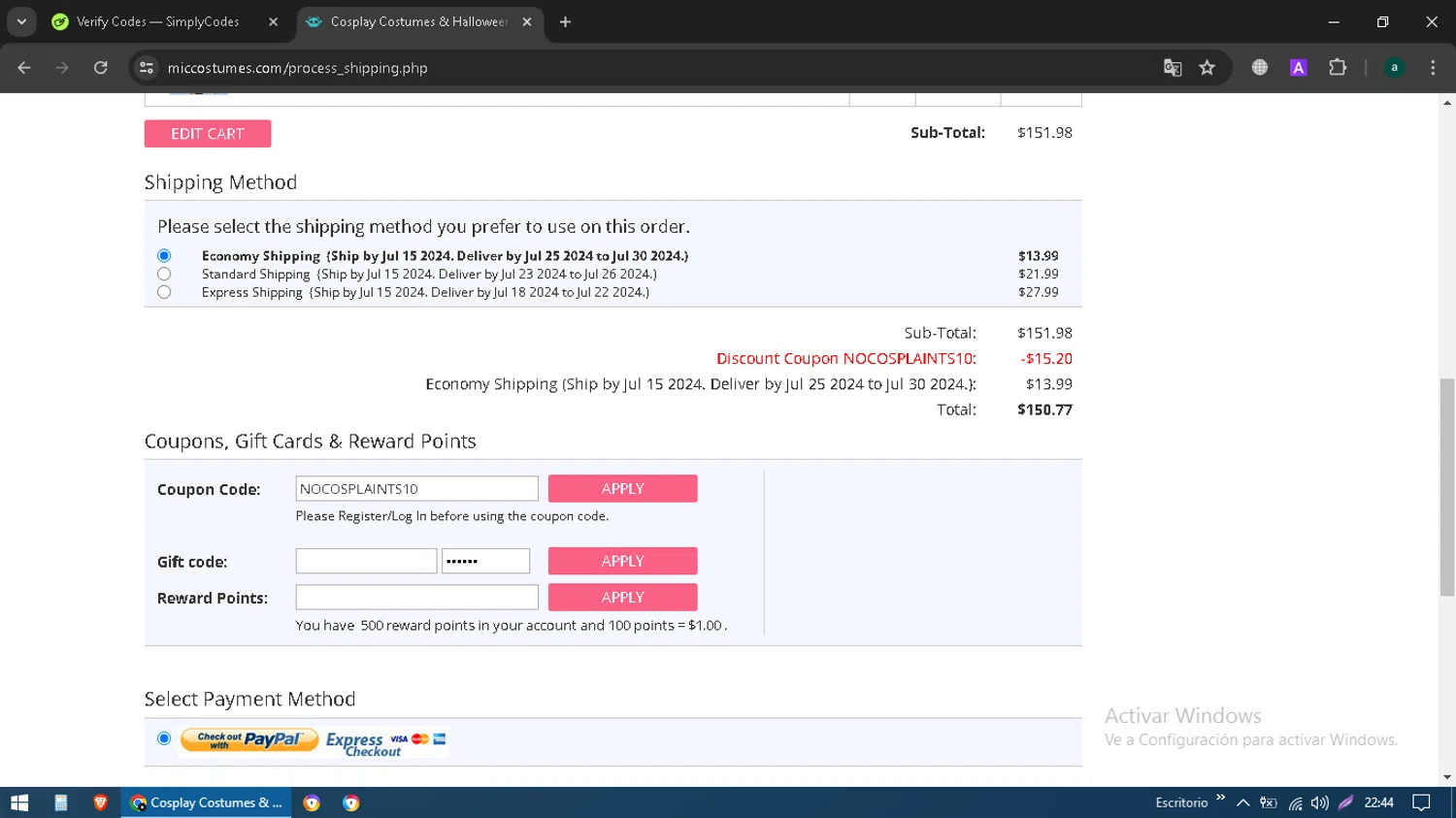 Miccostumes Coupon Codes 10 Off Coupons in August 2024 SimplyCodes
