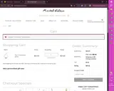 Michal Golan coupon verification screenshot