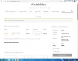 Michal Golan coupon verification screenshot