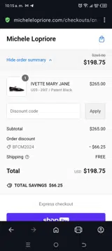 Bfcm2024 coupon verification screenshot