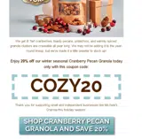 cozy20 coupon verification screenshot