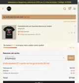 STEPHI20 coupon verification screenshot