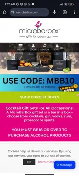 MBB10 coupon verification screenshot