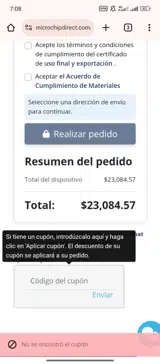 DVTLCL04 coupon verification screenshot