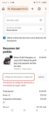 ADBOW coupon verification screenshot