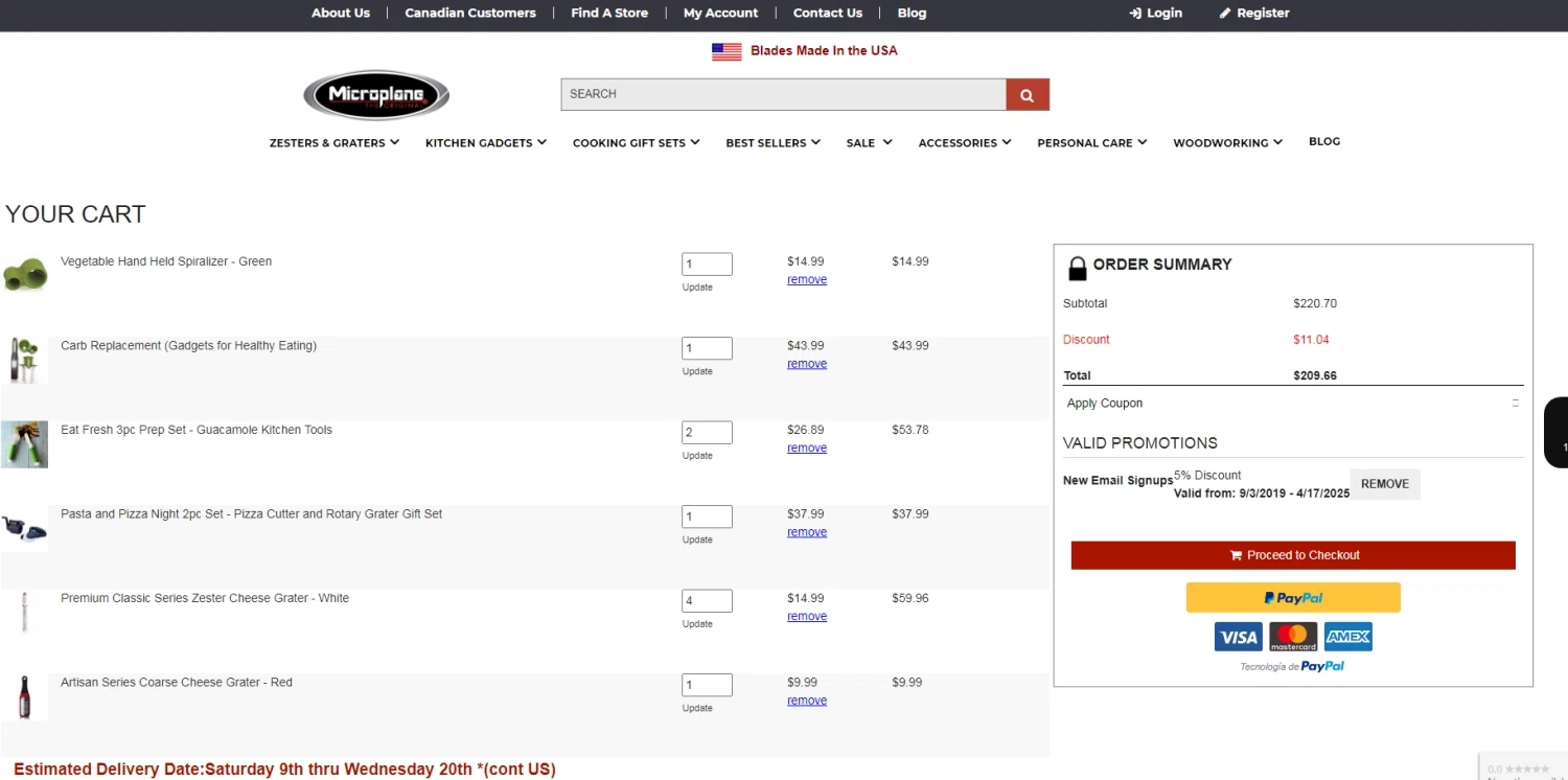 Microplane Discount Codes 10 Off September 2024