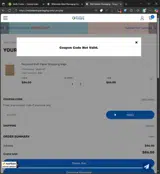4JULY25 coupon verification screenshot