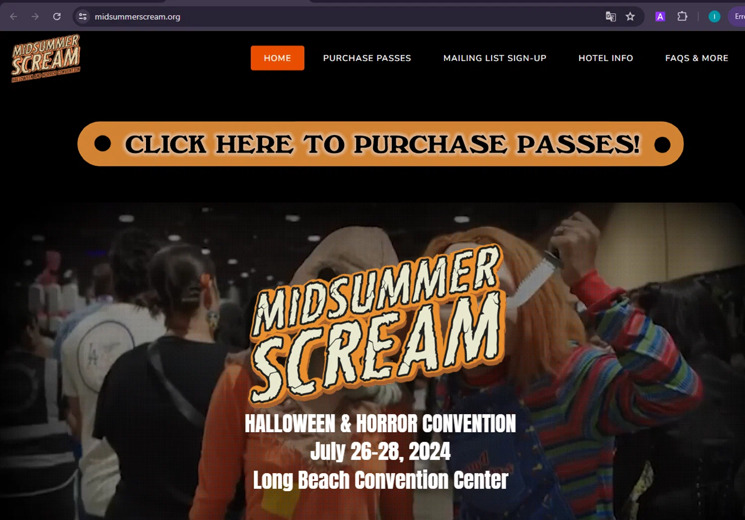 Midsummer Scream checkout page showing Midsummer Scream coupon code box | Screenshot taken by SimplyCodes community member on Jul 16, 2024