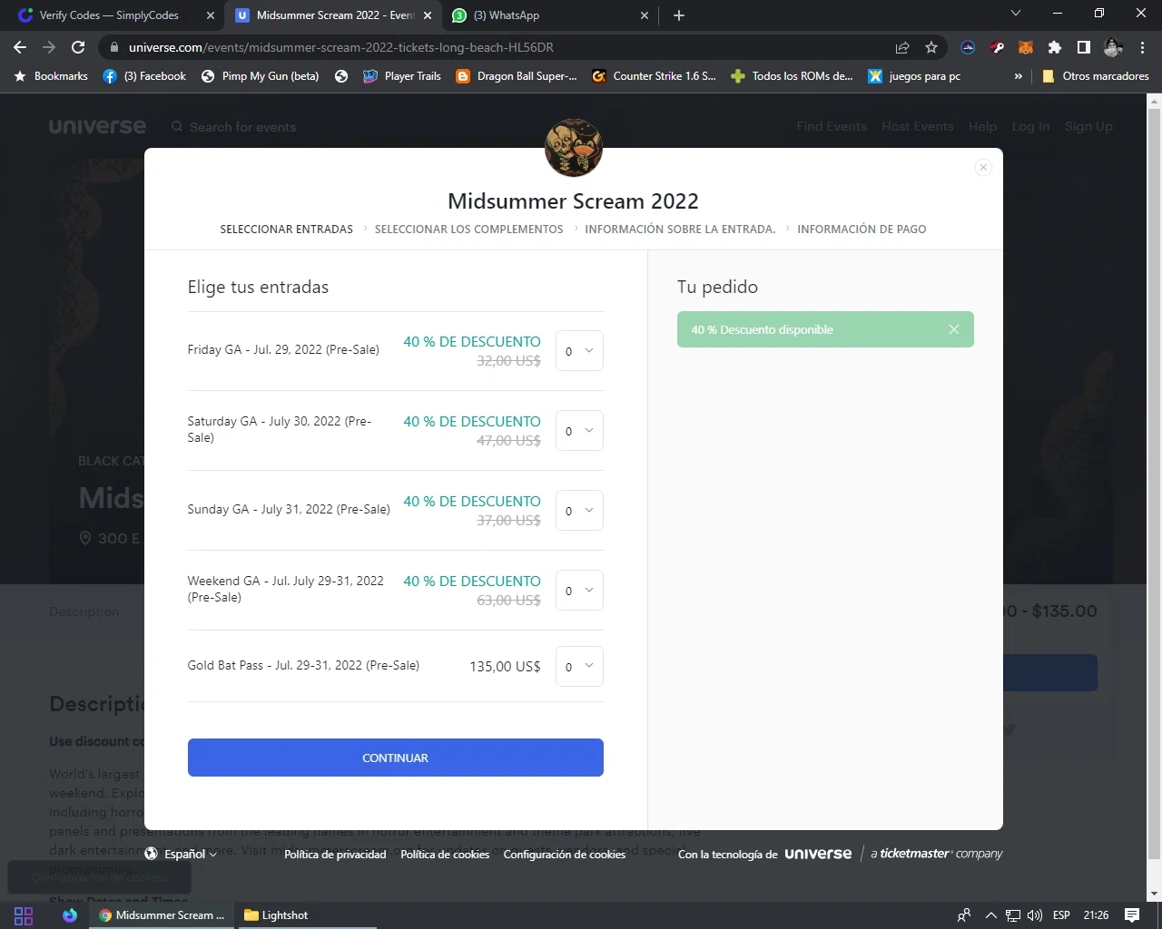 how to use Midsummer Scream coupons