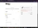STARTER25 coupon verification screenshot