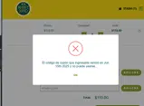 DAD20 coupon verification screenshot