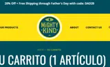 DAD20 coupon verification screenshot