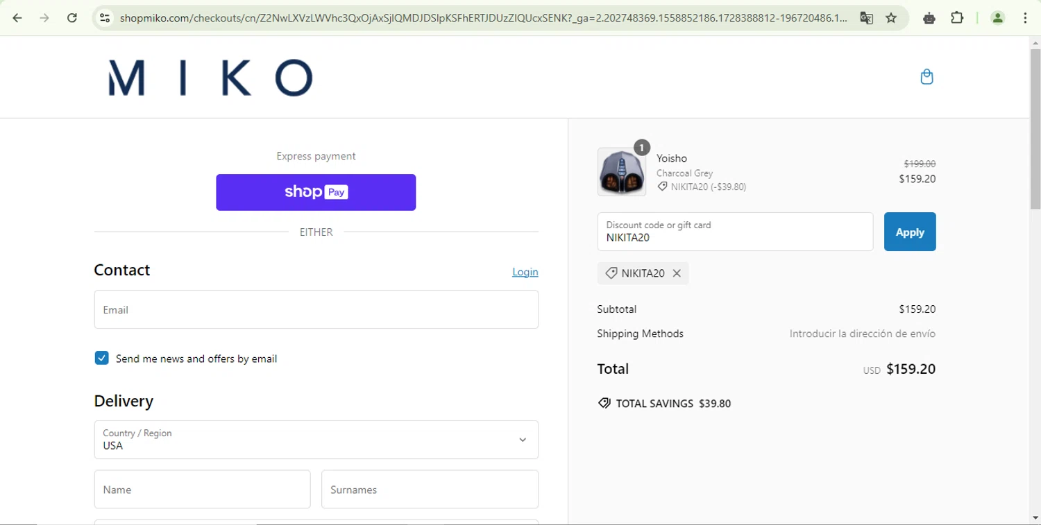 where to use Physicians Choice promo code box