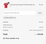 Jacksonville Jumbo Shrimp coupon verification screenshot