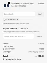 Jacksonville Jumbo Shrimp coupon verification screenshot