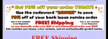 BONUS! coupon verification screenshot