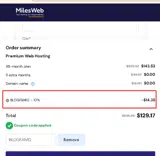 BLOGFAN10 coupon verification screenshot