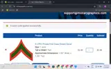 CART5OFF coupon verification screenshot