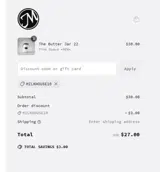 Milkhouse Candle Company coupon verification screenshot