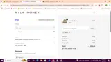 MILKIT coupon verification screenshot
