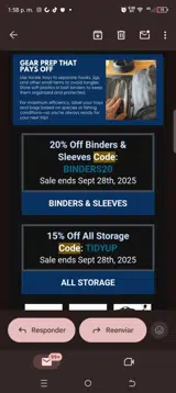 MXWFAM15 coupon verification screenshot