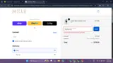 Mille coupon verification screenshot