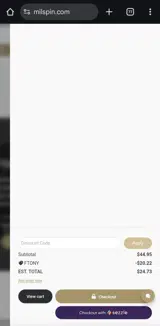 TWENTYNOW coupon verification screenshot