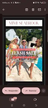 Mimi Seabrook coupon verification screenshot