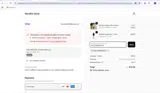 WELCOMEBACK15 coupon verification screenshot