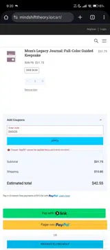 DIGI20 coupon verification screenshot