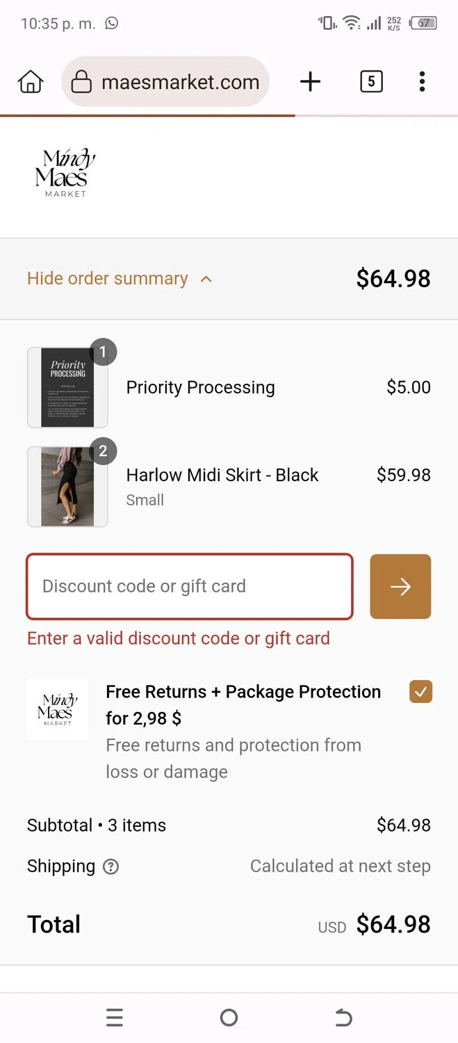 how to use Mindy Mae's Market coupons