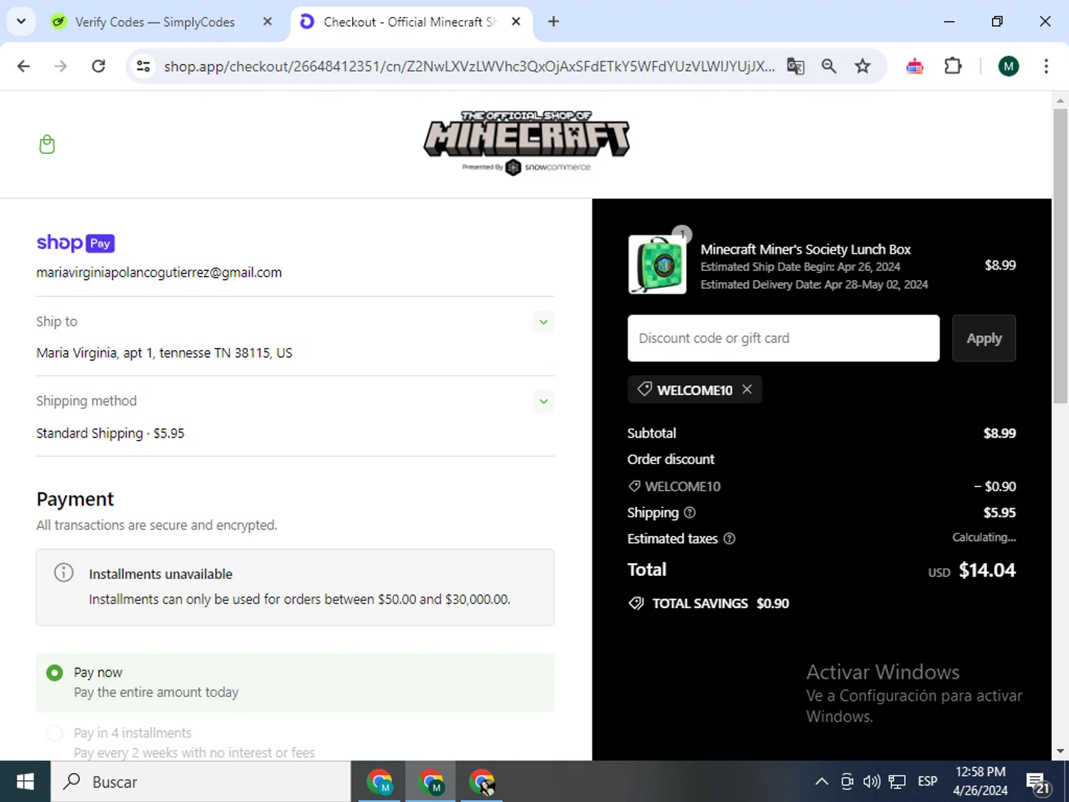 Minecraft Promo Codes – 15% Off | May 2024