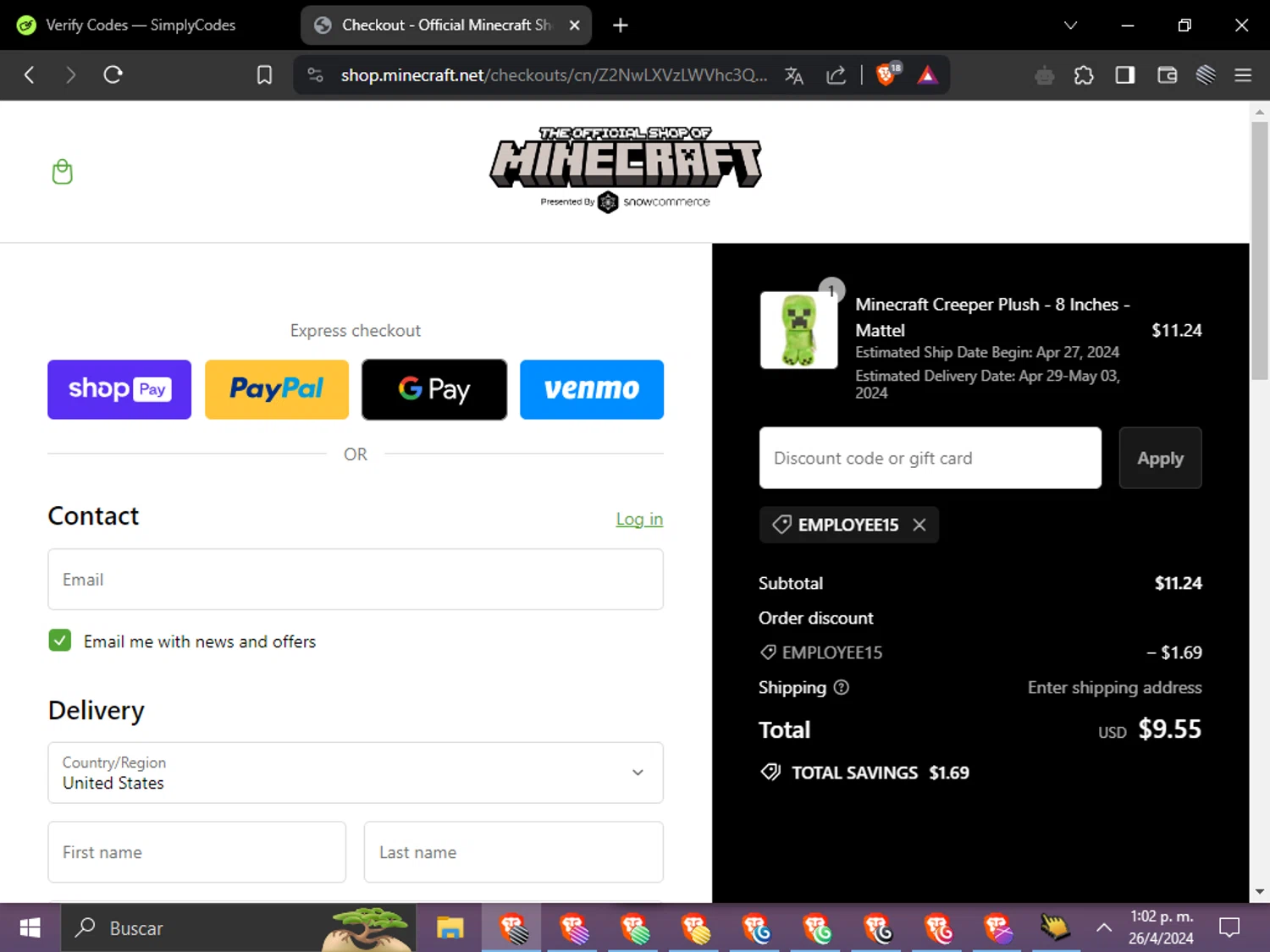 Minecraft Promo Codes – 15% Off | May 2024