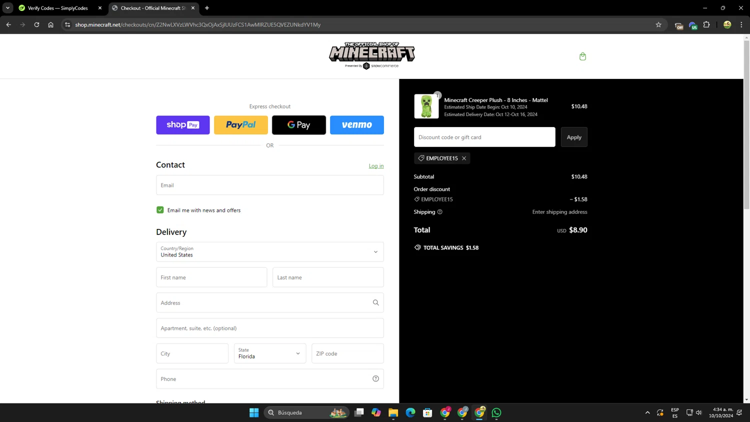 how to use Minecraft coupons