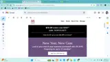 NEWYEAR75 coupon verification screenshot