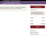 MISSYOU5 coupon verification screenshot