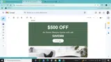 SAVE500 coupon verification screenshot