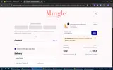 LETSMINGLE10 coupon verification screenshot