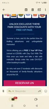 Dayout coupon verification screenshot