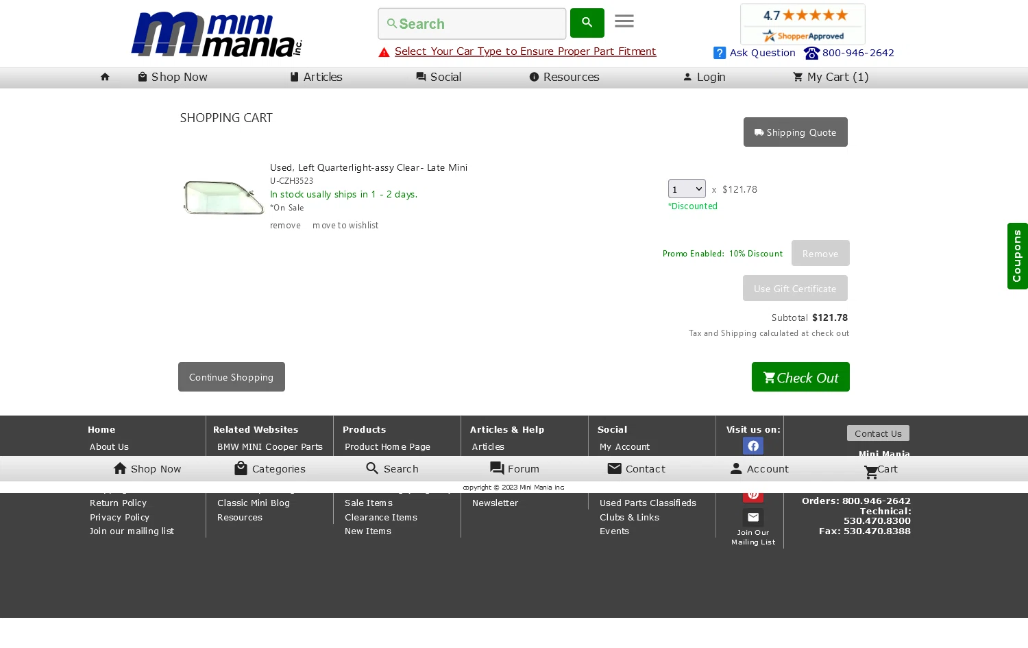 how to use Mini Mania coupons