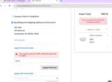 EBF25 coupon verification screenshot