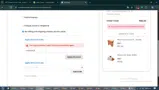 HANDMADE coupon verification screenshot