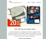 READY20 coupon verification screenshot