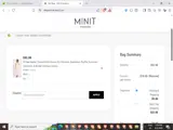 Minit Fashion coupon verification screenshot