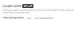 Minit Fashion coupon verification screenshot