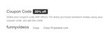 Minit Fashion coupon verification screenshot