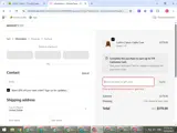 FALLFAVES25 coupon verification screenshot