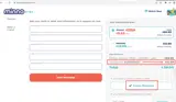 SLINGSHOT coupon verification screenshot