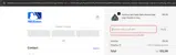 Minor League Baseball coupon verification screenshot